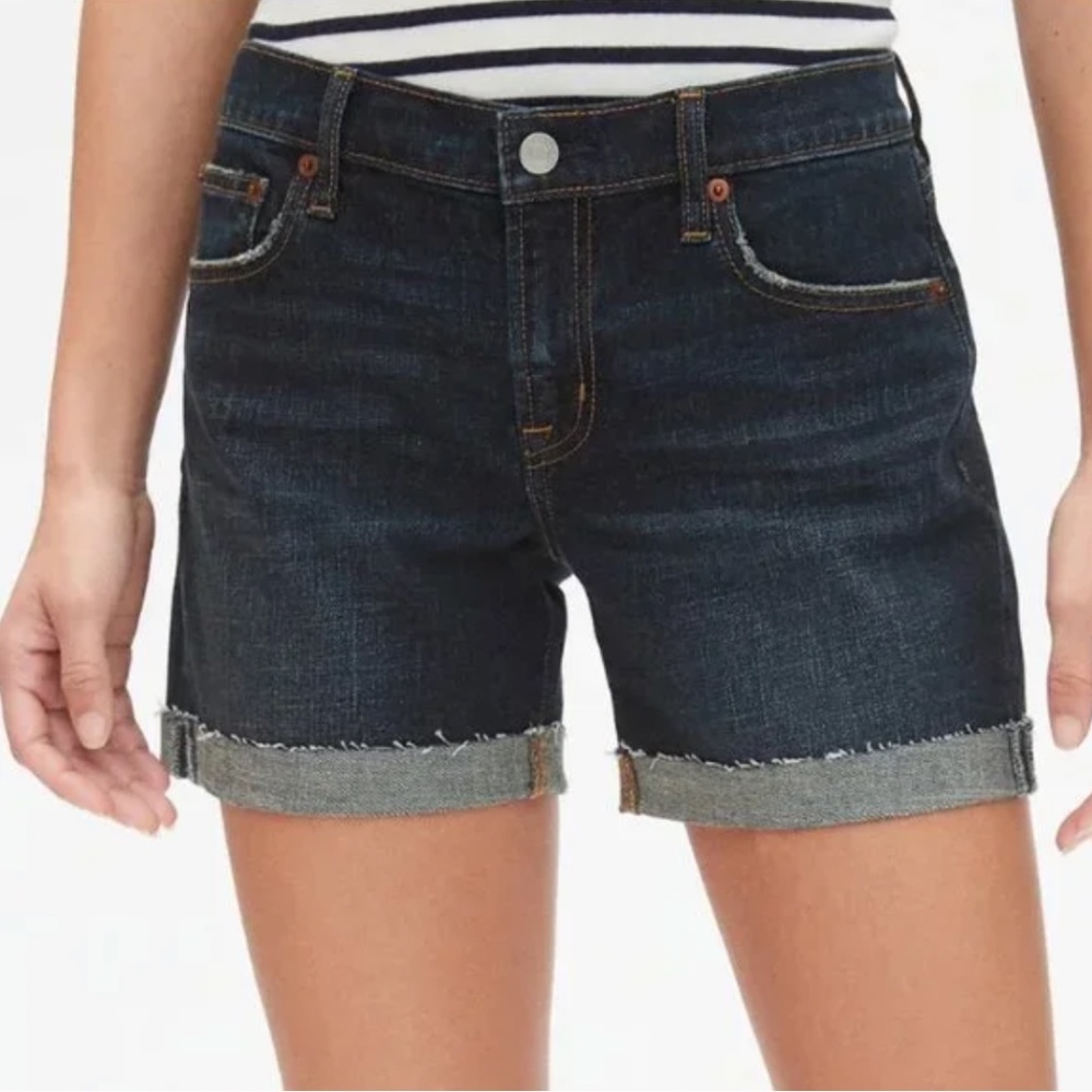 Gap Mid Rise 5" Denim Shorts